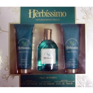 SET HERBISSIMO AGUA DE ENEBRO DE 60 ML + BODY LOCION DE 75 ML + GEL DE DUCHA DE 75 ML REGULAR