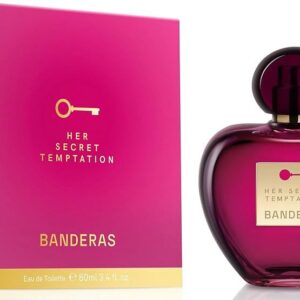 ANTONIO BANDERAS HER SECRET TEMPTATION EDT 80 ML TESTER # (CAJA GENERICA)