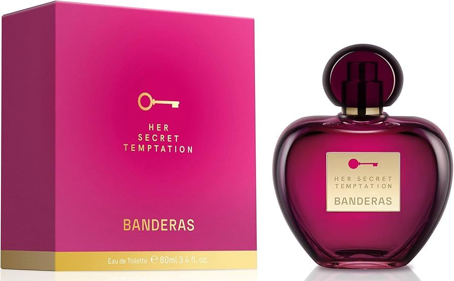 ANTONIO BANDERAS HER SECRET TEMPTATION EDT 80 ML TESTER # (CAJA GENERICA)