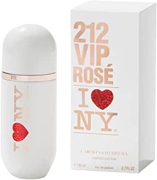 212 VIP ROSE I LOVE NY EDP 80 ML TESTER # (CAJA GENERICA)