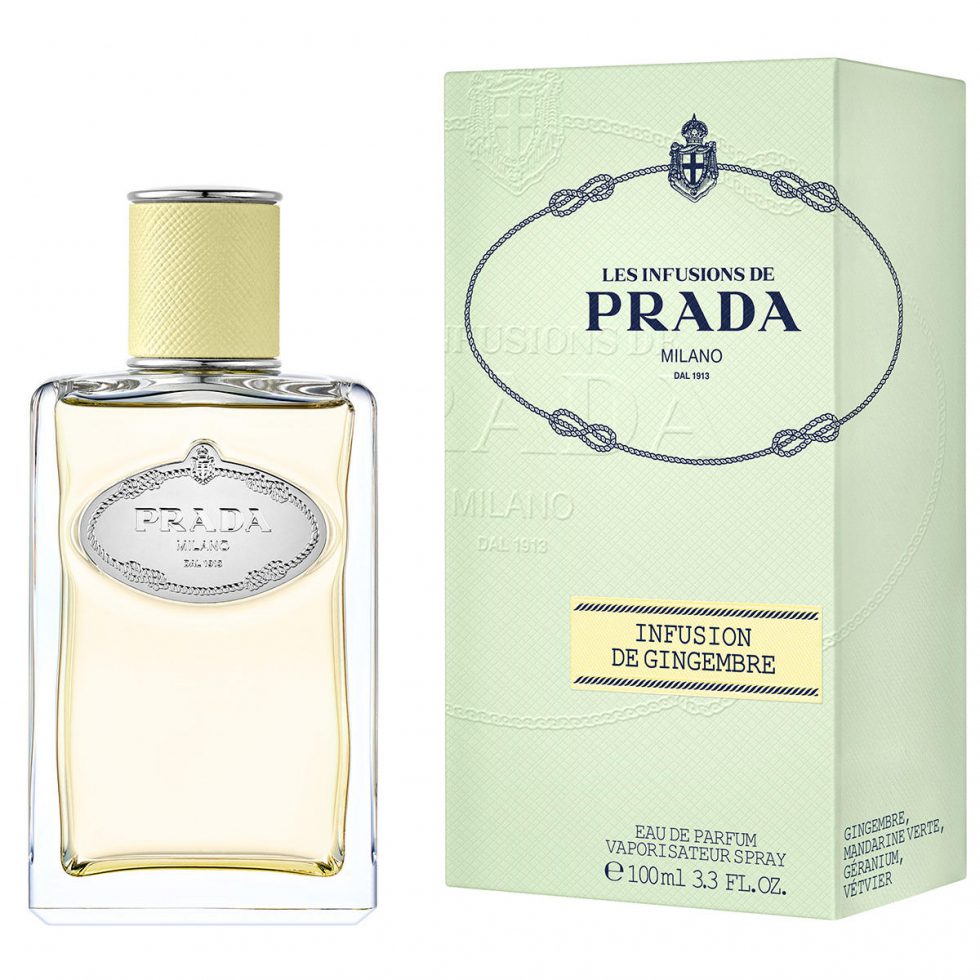 PRADA INFUSION DE GINGEMBRE EDP 100 ML TESTER # (CAJA GENERICA)