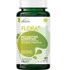 VEBIX FLORA INTEGRATORE ALIMENTARE 40 COMPRIMIDOS REGULAR