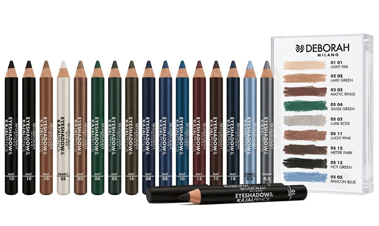 DEBORAH EYESHADOW & KAJAL PENCIL 08 MAT REGULAR