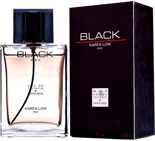 KAREN LOW BLACK MEN EDT 100 ML TESTER # (CAJA GENERICA)