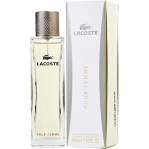 LACOSTE POUR FEMME (ALARGADA) EDP 90ML TESTER # (CAJA GENERICA)