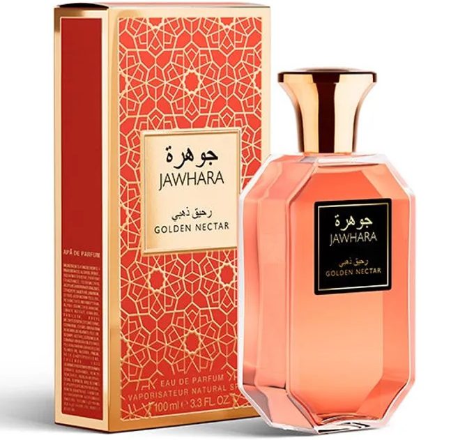 JAWHARA ARABIC COLLECTION GOLDEN NECTAR UNISEX EDP 100 ML TESTER # (CAJA GENERICA)