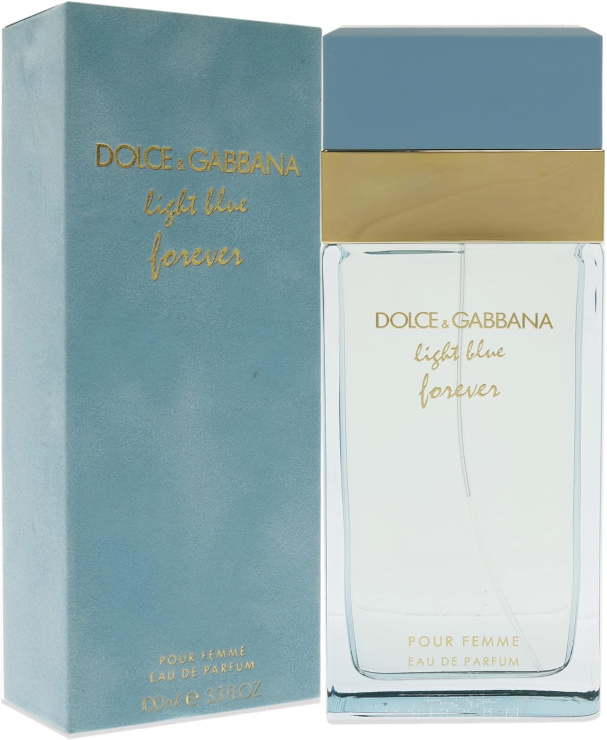 D&G LIGHT BLUE FOREVER WOMAN EDP 100ML TESTER # (CAJA GENERICA)