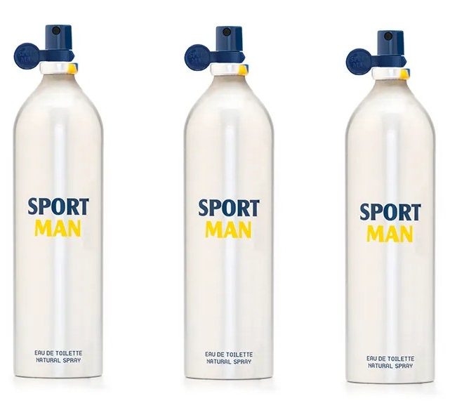 LOTE 3 UNIDADES GENESSE SPORT MAN EDT 150 ML CADA UNA (EN TOTAL 450 ML) TESTER # (CAJA GENERICA)