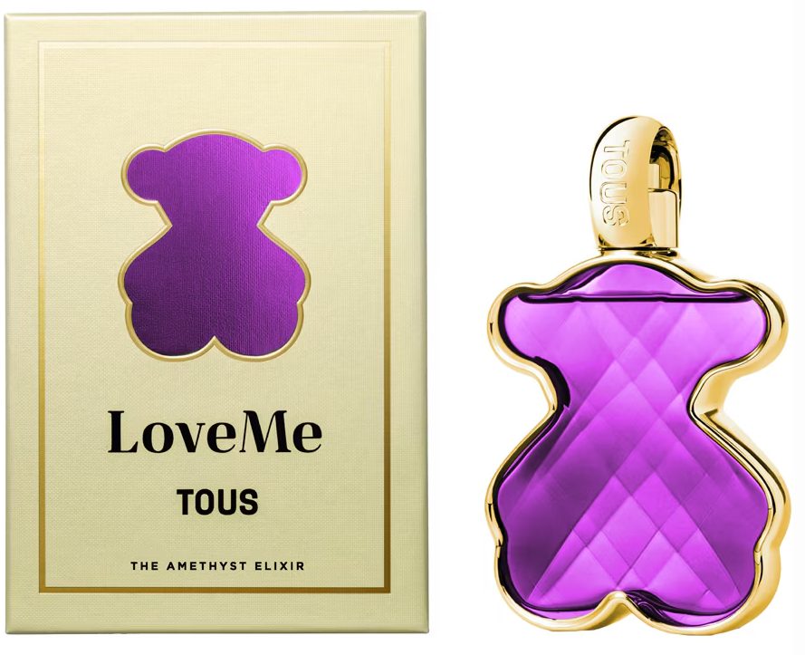 TOUS LOVE ME THE AMETHYST ELIXIR EDP 90 ML TESTER # (CAJA GENERICA)