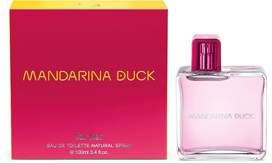 MANDARINA DUCK HER (ROSA) EDT 100ML TESTER # (CAJA GENERICA)