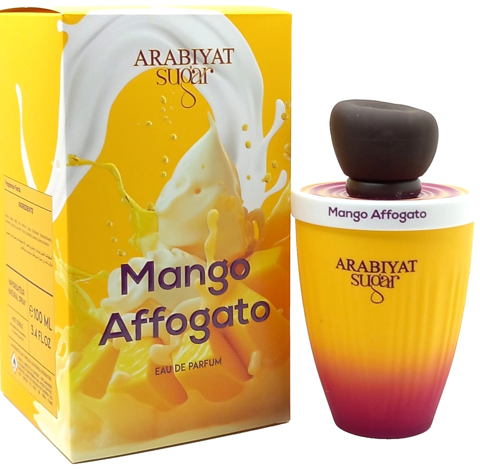 ARABIYAT SUGAR MANGO AFFOGATO EDP 100 ML TESTER # (CAJA GENERICA)