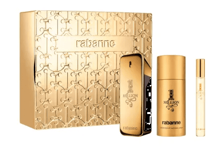 SET 1 MILLION PACO RABANNE EDT 100ML REGULAR + DEO 150 ML REGULAR + MINIATURA 10 ML