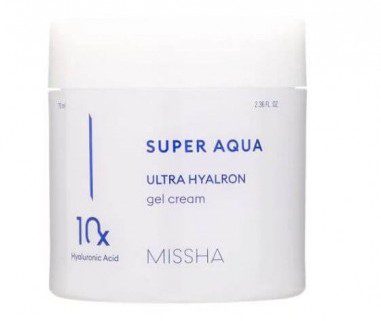 MISSHA SUPER AQUA ULTRA HYALRON GEL CREAM 70 ML REGULAR