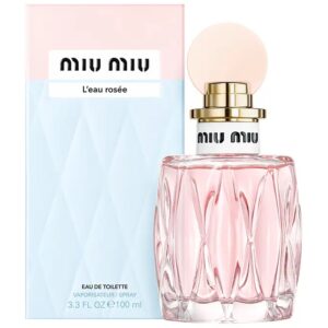 MIU MIU L`EAU ROSE EDP 100 ML TESTER # (CAJA GENERICA)