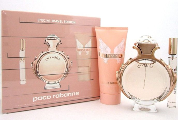 SET OLYMPEA EDP 80 ML + LECHE CORPORAL 100 ML + MINIATURA 10 ML REGULAR