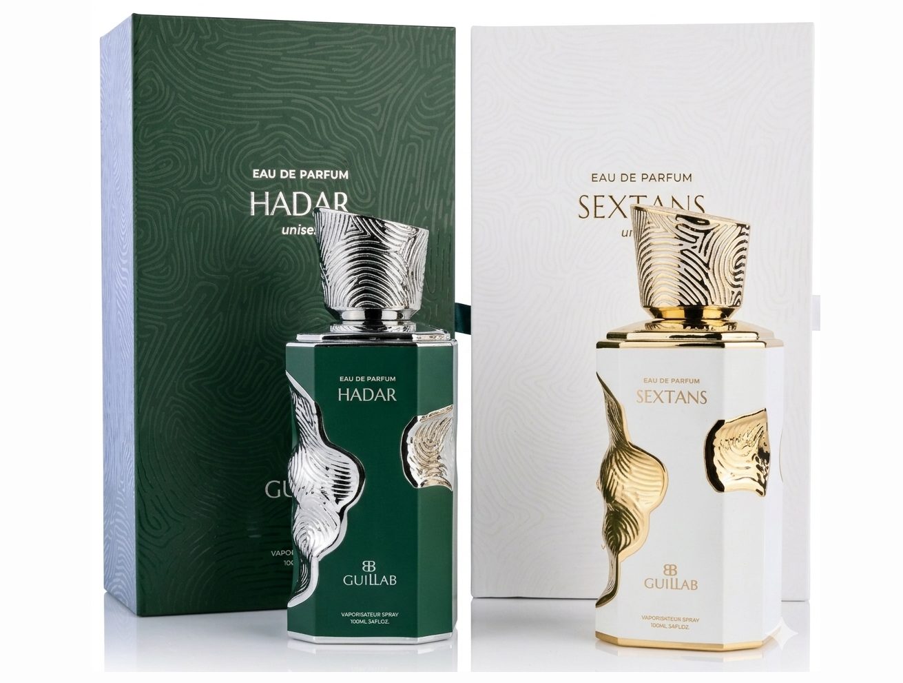 PACK LUJO 2x1 GUILLAB SEXTANS EDP UNISEX 100 ML REGULAR + GUILLAB HADAR EDP UNISEX 100 ML REGULAR