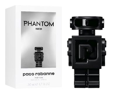 PACO RABANNE PHANTOM (ROBOT HOMBRE) PARFUM (NEGRA) 100 ML TESTER # (CAJA GENERICA)