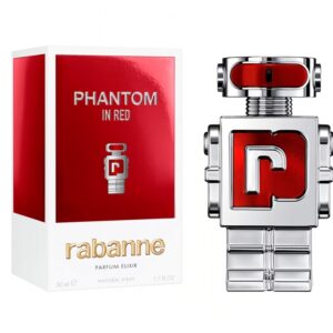 PACO RABANNE PHANTOM IN RED PARFUM ELIXIR 100 ML TESTER # (CAJA GENERICA)
