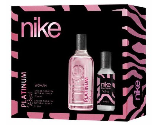 SET NIKE PLATINUM ROSE EDT 100 ML + 30 ML REGULAR