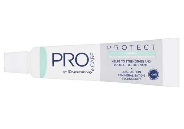 SUPERDRUG PASTA DENTIFRICA PRO CARE PROTECT ENAME & WHITENING 75 ML REGULAR