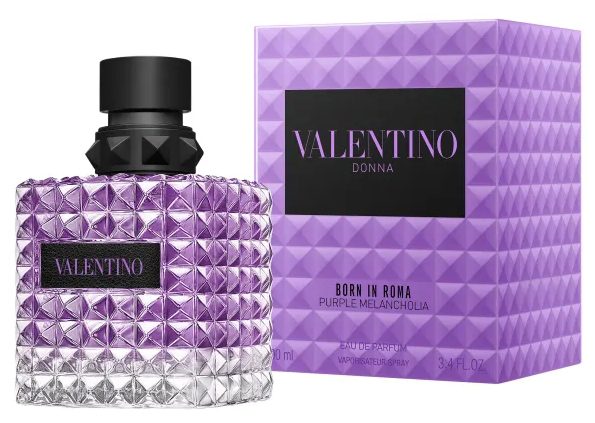 VALENTINO BORN IN ROMA PURPLE MELANCHOLIA DONNA EDP 100 ML TESTER # (CAJA GENERICA)