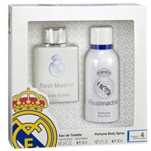 REAL MADRID EDT 100 ML + DESODORANTE SPRAY 150 ML REGULAR