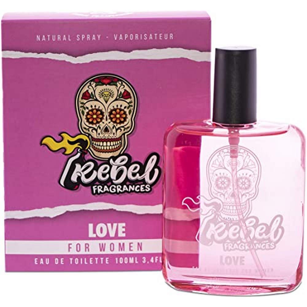 REBEL LOVE WOMAN EDT 100 ML TESTER # (CAJA GENERICA)