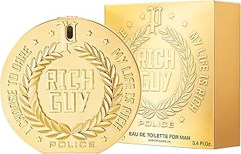 POLICE RICH GUY (HOMBRE) EDT 100 ML TESTER # (CAJA GENERICA)