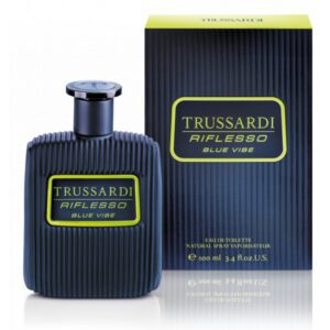 TRUSSARDI RIFLESSO BLUE VIBE EDT 100 ML TESTER # (CAJA GENERICA)