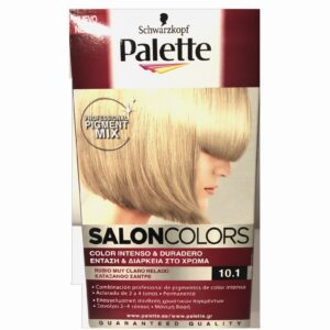 SCHWARZKOPF PALETTE SALON COLORS 10.1 RUBIO MUY CLARO HELADO 110 ML REGULAR