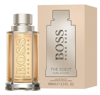 HUGO BOSS THE SCENT PURE ACCORD HIM EDT 100 ML REGULAR (caja dañada)