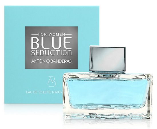 ANTONIO BANDERAS BLUE SEDUCTION FOR WOMAN EDT 100 ML TESTER # (CAJA GENERICA)