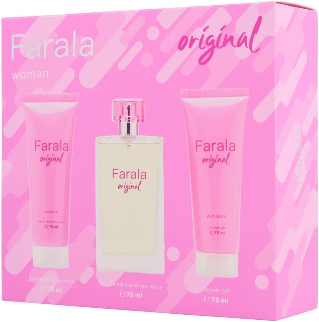 SET FARALA ORIGINAL EDT 75 ML + BODY LOCION 75 ML + GEL DUCHA 75 ML REGULAR