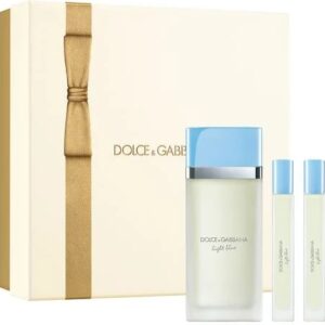 SET D&G LIGHT BLUE EDT 100 ML + 2 MINIATURAS 10 ML CADA UNA REGULAR