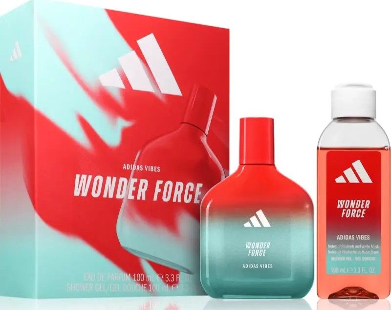 SET ADIDAS VIBES WONDER FORCE EDP 100 ML + SHOWER GEL 100 ML REGULAR