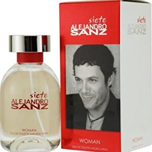 ALEJANDRO SANZ SIETE WOMAN EDT 125 ML TESTER # (CAJA GENERICA)