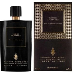 SIMONE ANDREOLI SMOKE OF DESERT EDP 100 ML TESTER # (CAJA GENERICA) - BOTELLA LIGERAMENTE DAÑADA EN UNA ESQUINA PERO NO PIERDE LIQUIDO