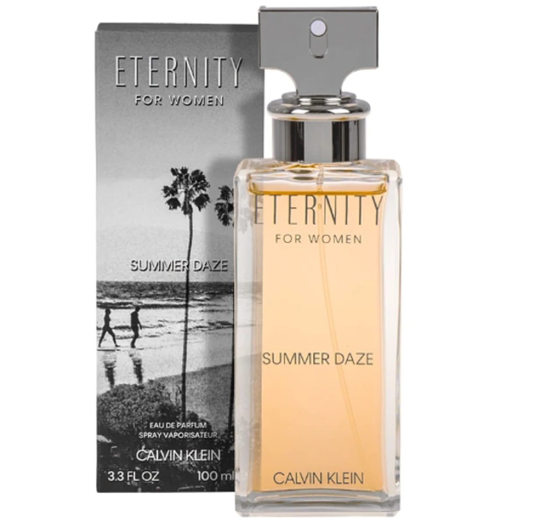 CK ETERNITY WOMAN SUMMER DAZE EDP 100ML TESTER # (CAJA GENERICA)