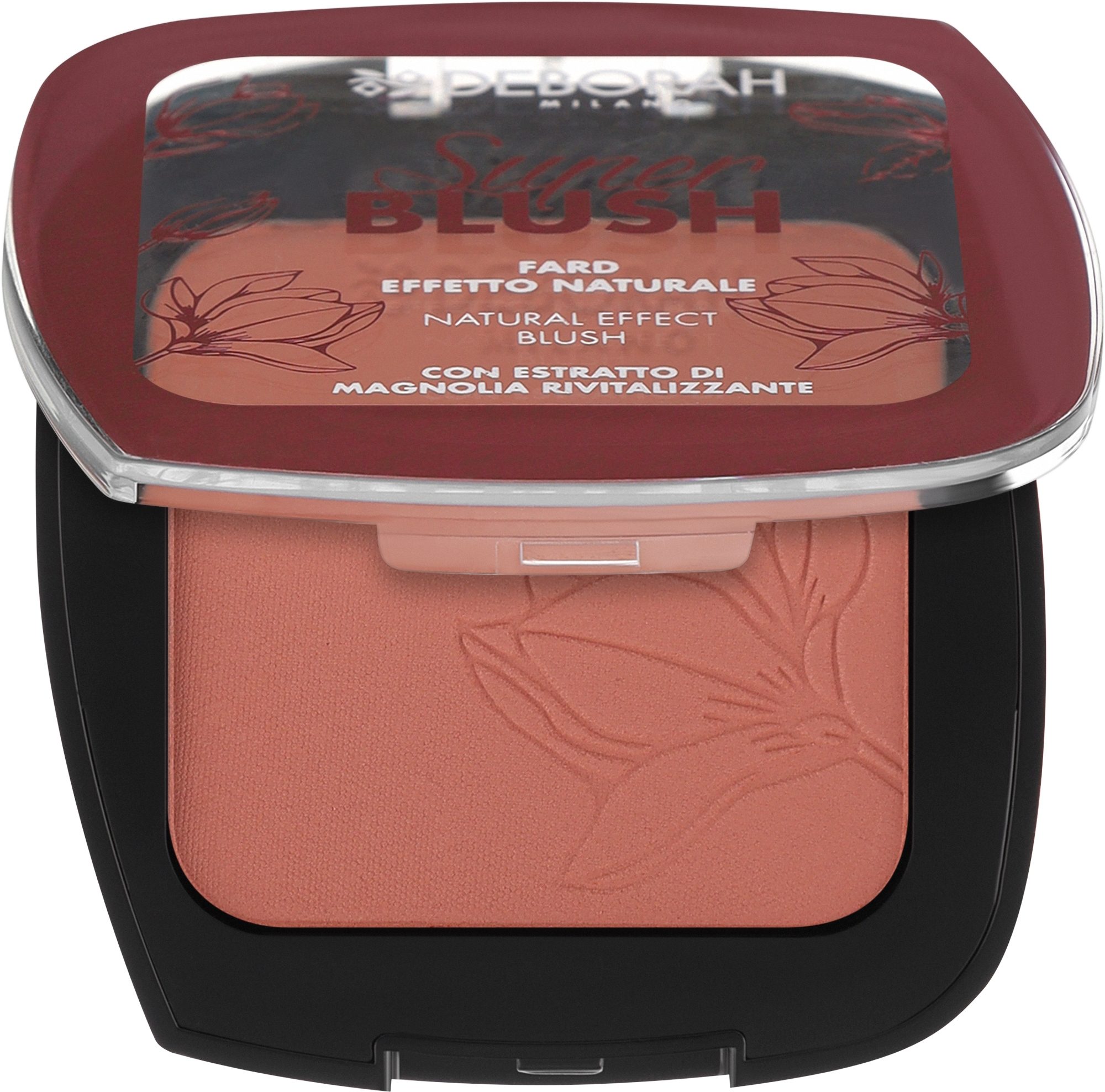 DEBORAH SUPER BLUSH FARD EFFETTO NATURALE 01 ROSE 9 GRAMOS REGULAR