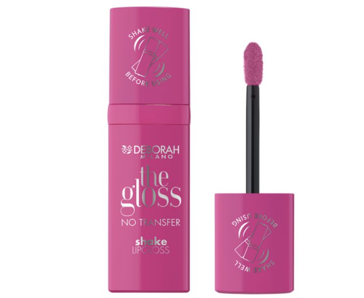 DEBORAH MILANO THE GLOSS NO TRANSFER SHAKE LIPGLOSS 04 REGULAR