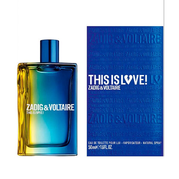 ZADIG & VOLTAIRE THIS IS LOVE HIM (PARA EL) EDT 100 ML TESTER # (CAJA GENERICA)