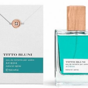 TITTO BLUNI AQUA (AZUL) EDT 75ML TESTER # (CAJA GENERICA)