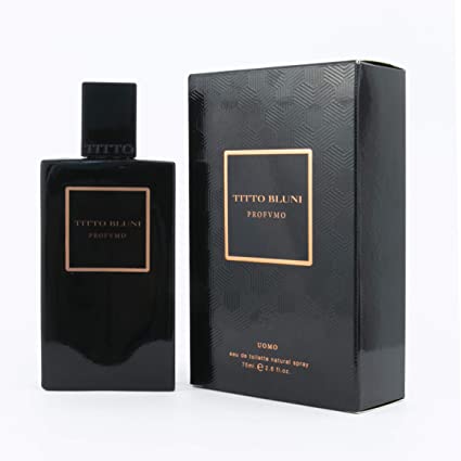 TITTO BLUNI PROFUMO UOMO EDT 75 ML TESTER # (CAJA GENERICA)