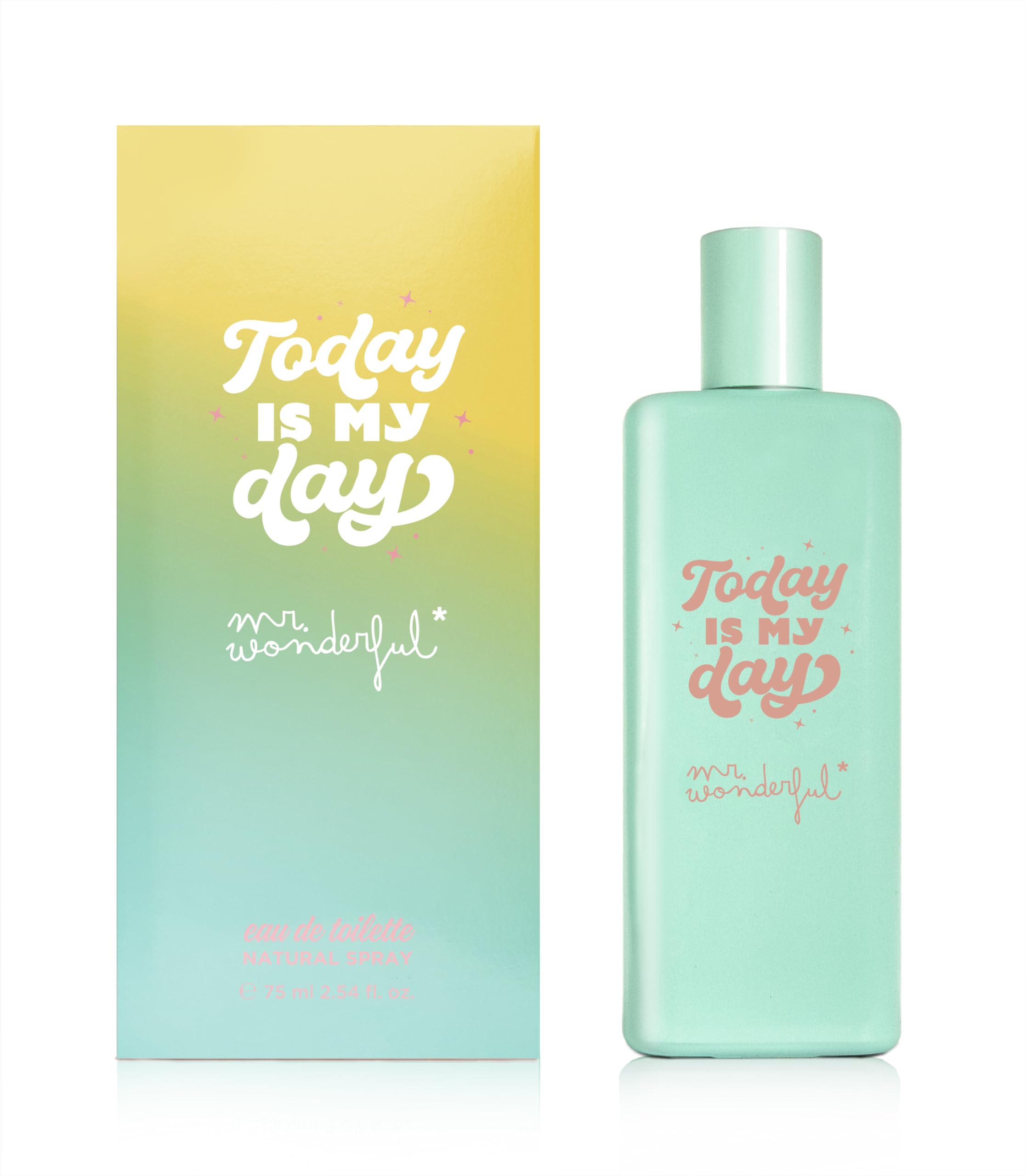 MR WONDERFUL TODAY IS MY DAY EDT 75 ML TESTER # (CAJA GENERICA)