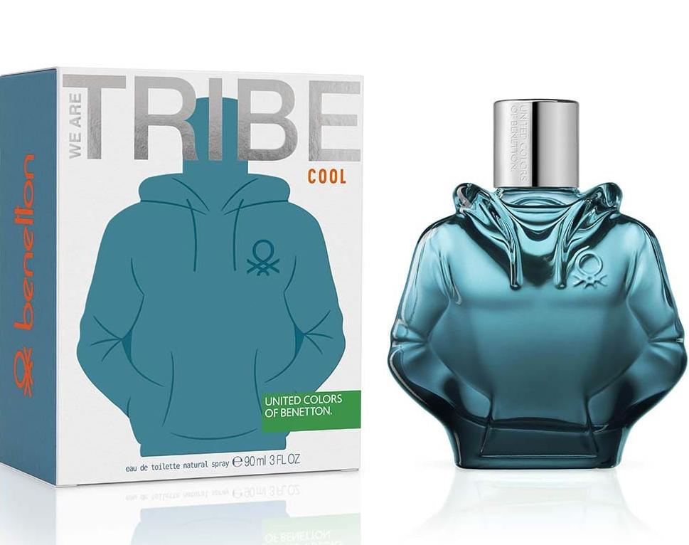 BENETTON WE ARE TRIBE COOL EDT 90 ML TESTER # (CAJA GENERICA)