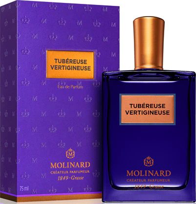 MOLINARD TUBEREUSE VERTIGINEUSE EDP 75 ML TESTER # (CAJA GENERICA) Sin caja
