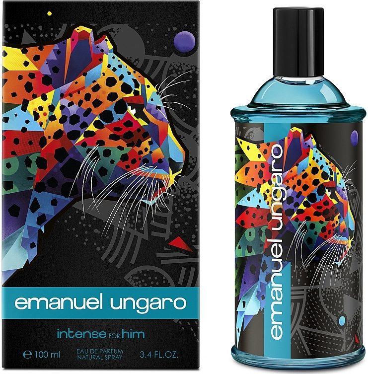 UNGARO FOR HIM INTENSE EDP 100 ML TESTER # (CAJA GENERICA)