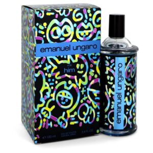 UNGARO FOR HIM (FONDO NEGRO) EDT 100 ML TESTER # (CAJA GENERICA)