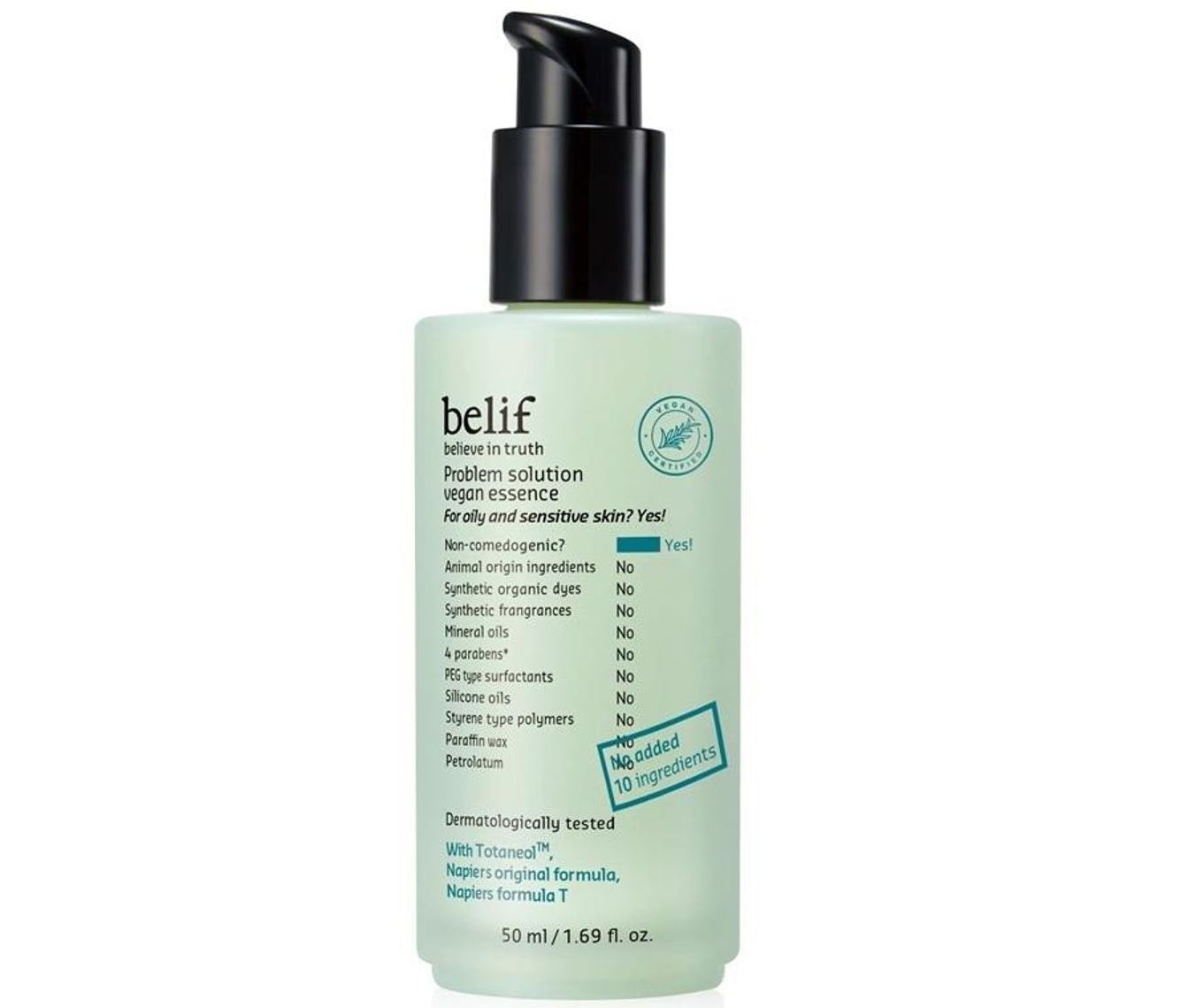 BELIF PROBLEM SOLUTION VEGAN ESSENCE 50 ML REGULAR