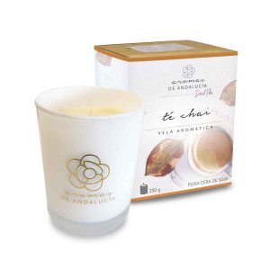 VELA AROMATICA AROMAS DE ANDALUCIA TE CHAI 250 GRAMOS